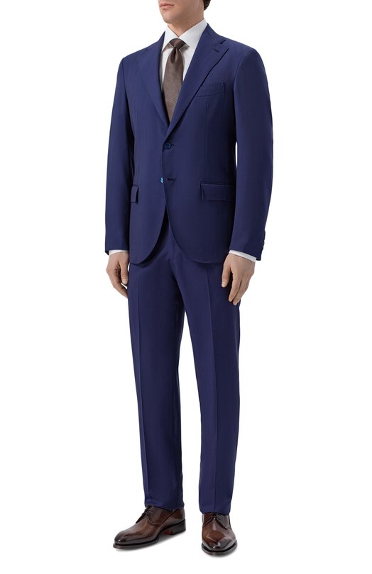 Шерстяной костюм Andrea Campagna SALINA SRC/T26176_SET Синий SALINA SRC/T26176_SET