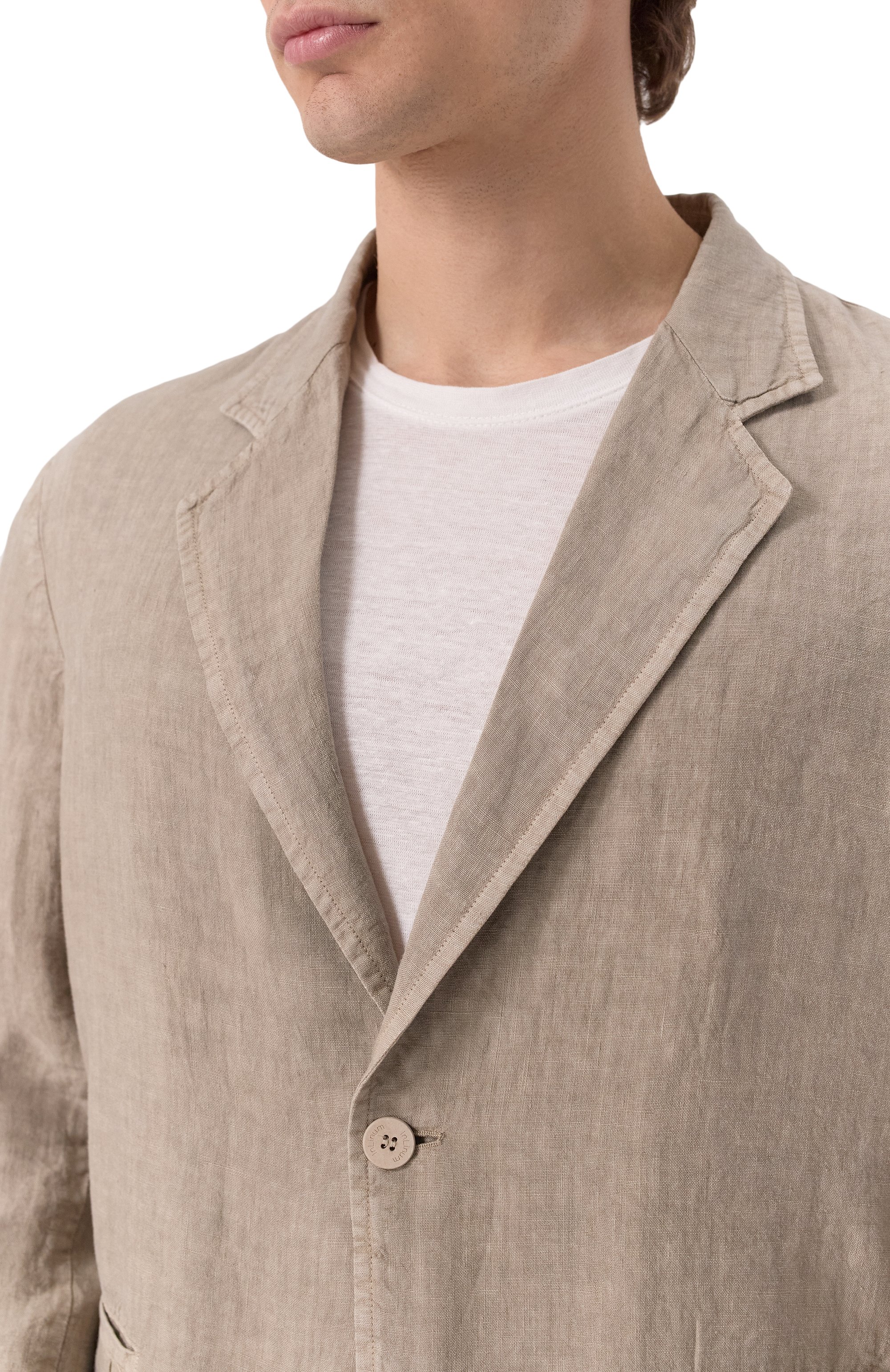 Льняной пиджак INLINUM, арт. JAC0B/TR0PEA, фото 7