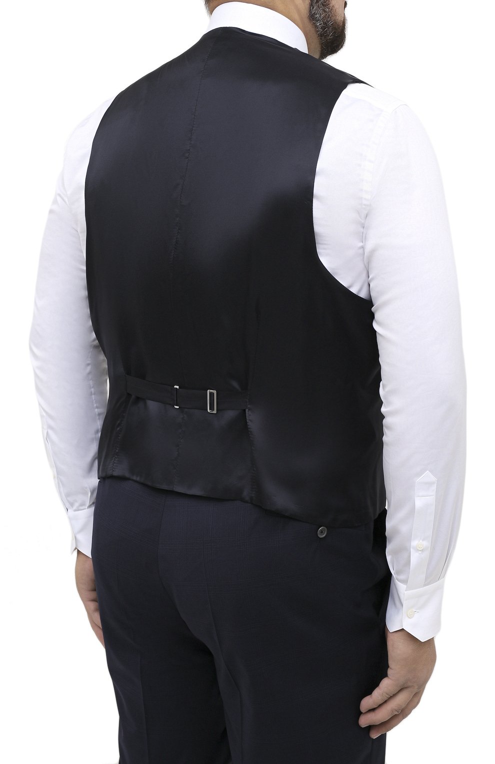 Шерстяной костюм-тройка EDUARD DRESSLER темно-синего цвета по цене 121000 руб., арт. N283/16006, фото 5 Шерстяной костюм-тройка EDUARD DRESSLER, арт. N283/16006, фото 5