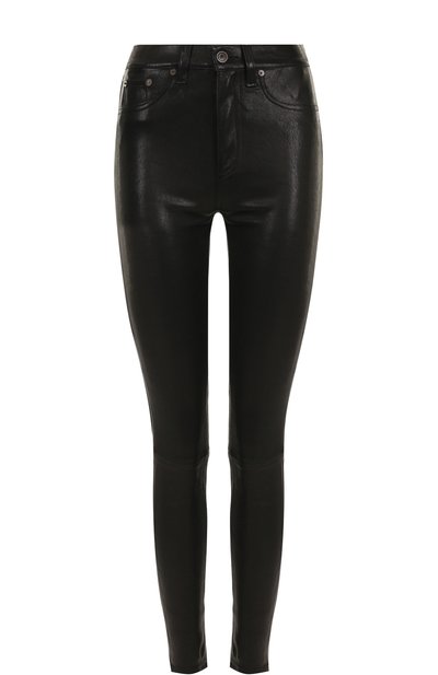 Женские кожаные брюки RAG AND BONE, арт. W1632L034BLK