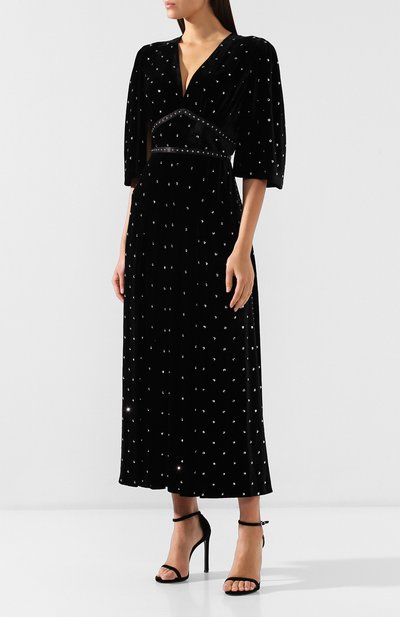 Бархатное платье FENDI, арт. FD9834 A5H6, фото 3