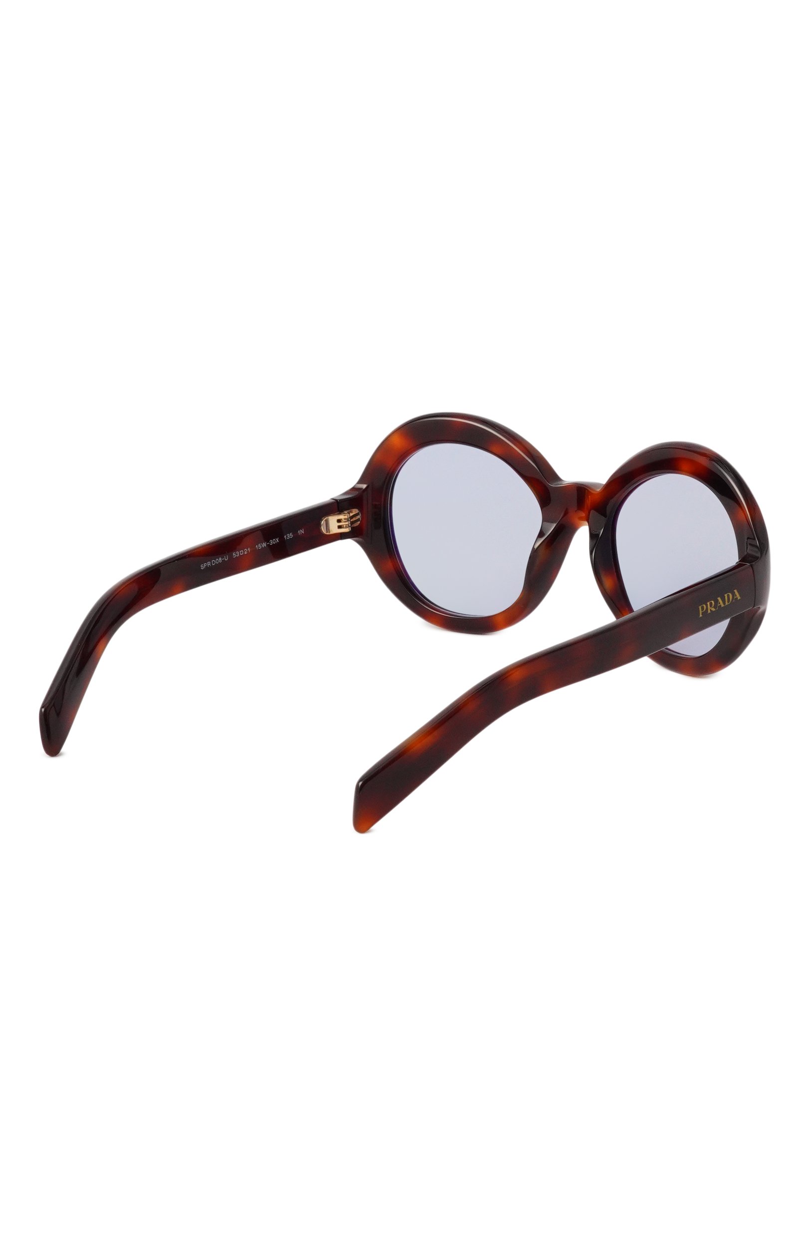 Солнцезащитные очки PRADA сиреневого цвета по цене 56600 руб., арт. D08SU-15W30X, фото 3 Солнцезащитные очки PRADA, арт. D08SU-15W30X, фото 3