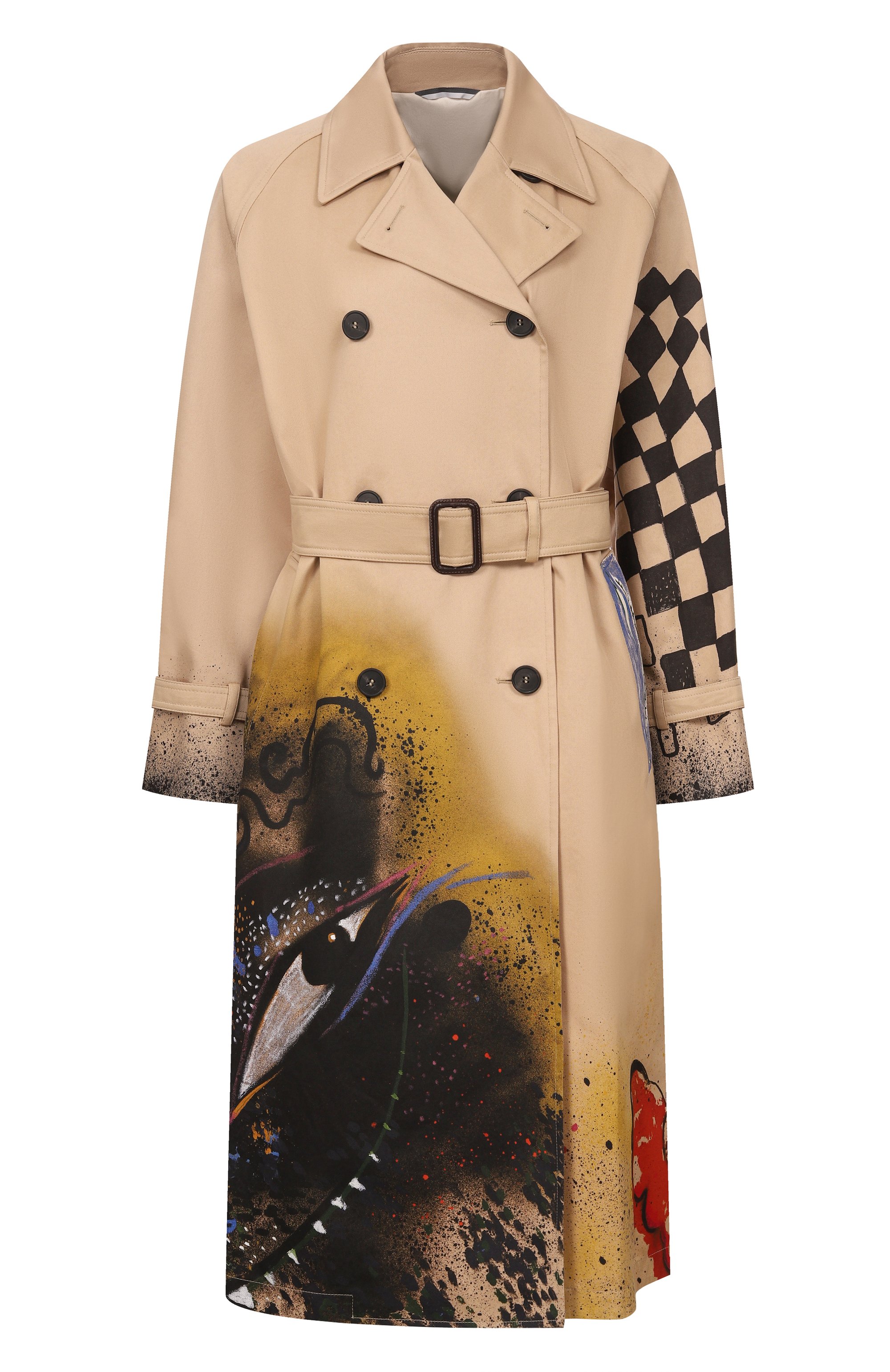 Хлопковый тренч max mara x victoria kosheleva WEEKEND MAX MARA, арт. WKSPECCATI, фото 1
