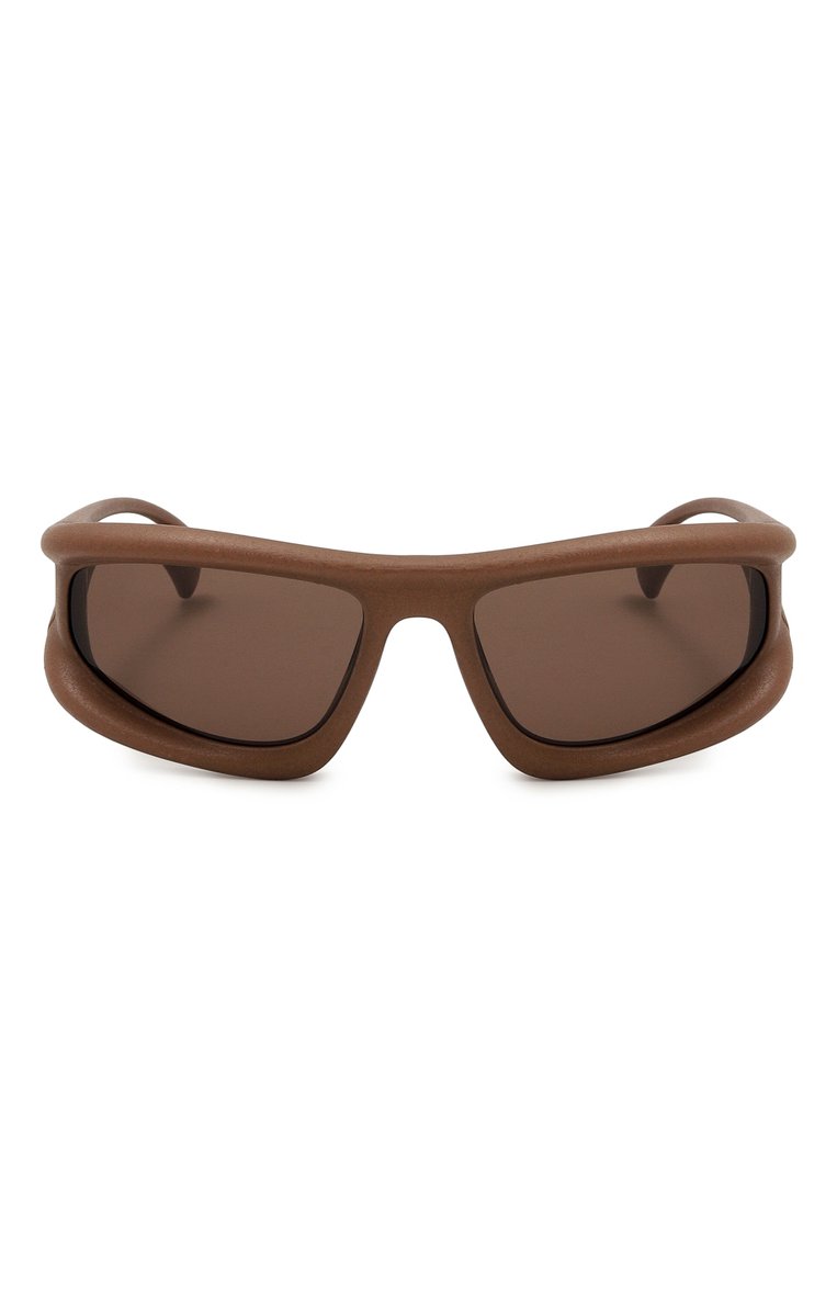 Женские солнцезащитные очки MYKITA бежевого цвета, арт. MARFA/350 | Фото 3 (Региональные ограничения белый список (Axapta Mercury): Не проставлено; Нос: Не проставлено; Тип очков: С/з; Материал: Пластик; Оптика Гендер: оптика-женское; Очки форма: Маска)