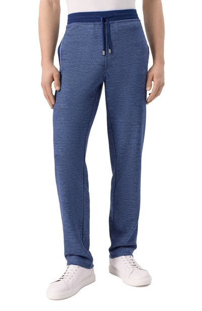 Брюки из шелка и льна STEFANO RICCI, арт. K919052P3D/T25101, фото 3