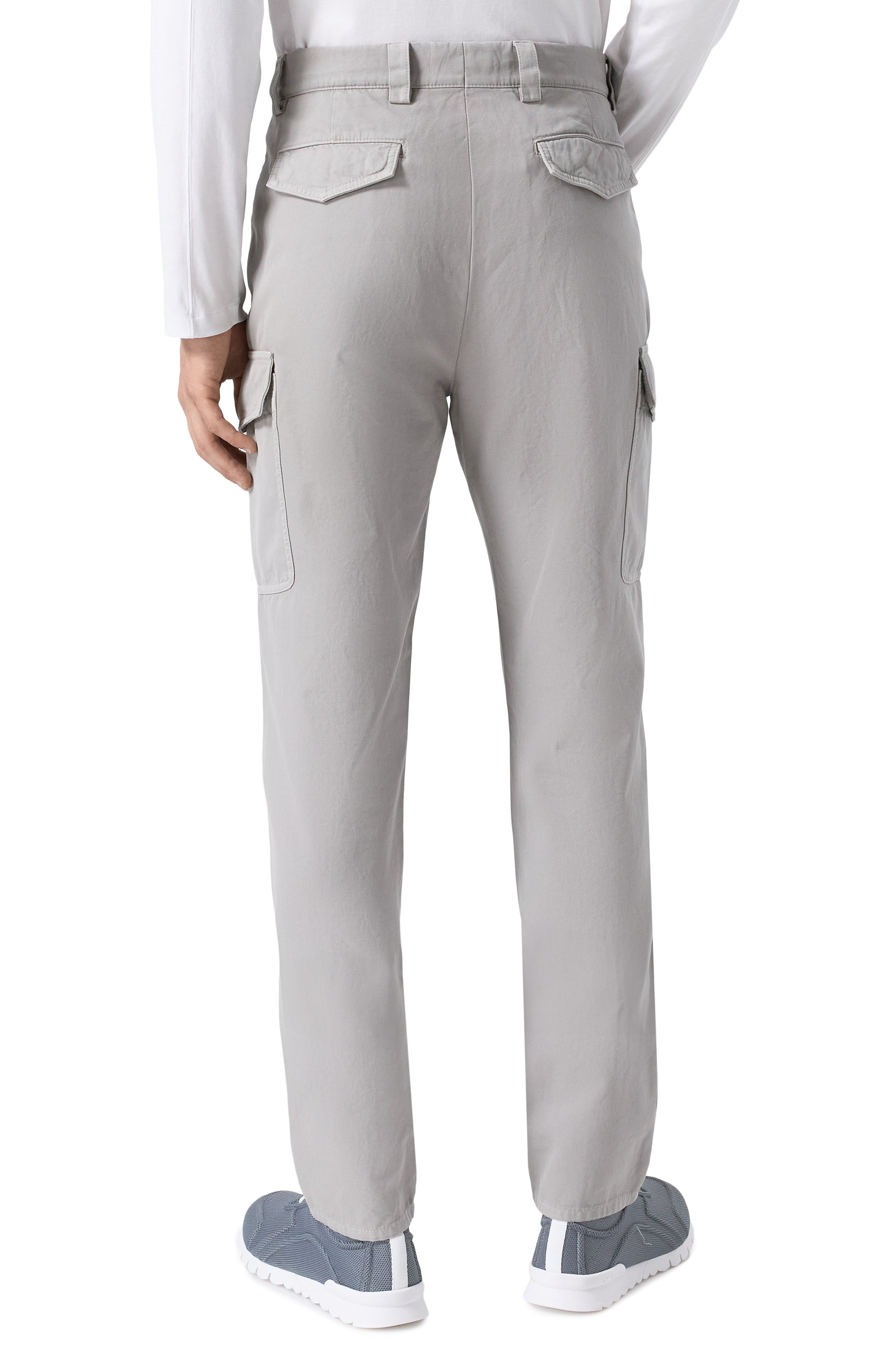 Хлопковые брюки-карго BRUNELLO CUCINELLI, арт. M252DE1890, фото 4