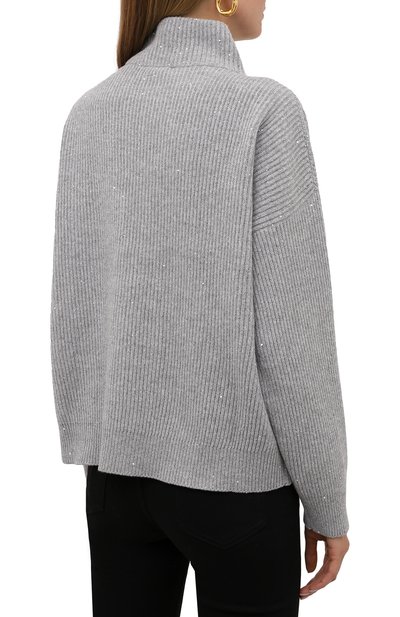 Свитер из кашемира и шерсти BRUNELLO CUCINELLI, арт. MBM755804, фото 4