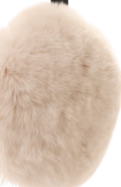 Меховые наушники из кролика YVES SALOMON, арт. 23WAA110XXREXX, фото 4