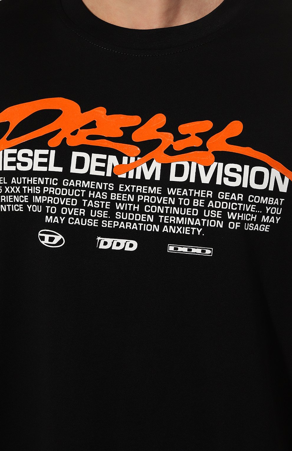 Хлопковая футболка DIESEL, арт. A11067/0CATM, фото 5