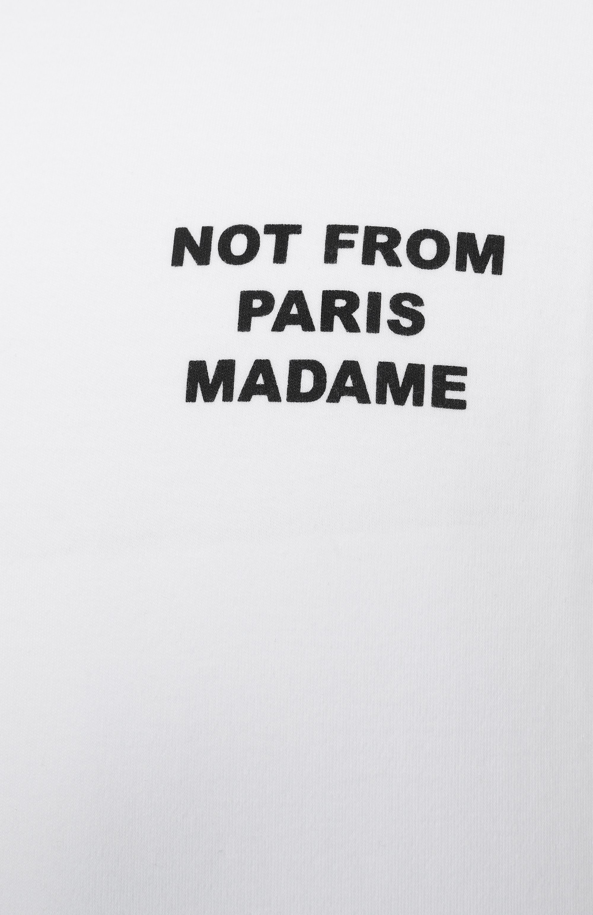 Хлопковая футболка DROLE DE MONSIEUR, арт. PERM-TS203-C0002-0PW, фото 6