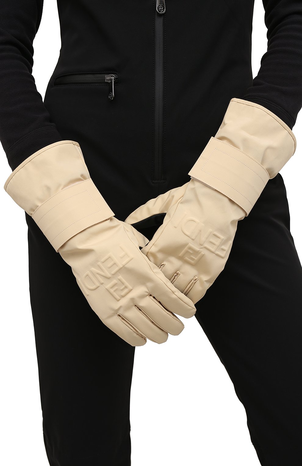 Утепленные перчатки FENDI, арт. FAD029 AGN9, фото 2