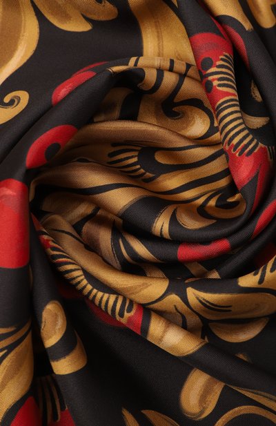 Шелковая шаль ХОХЛОМА Х АЛЕНА АХМАДУЛЛИНА, арт. WTA111S, фото 3