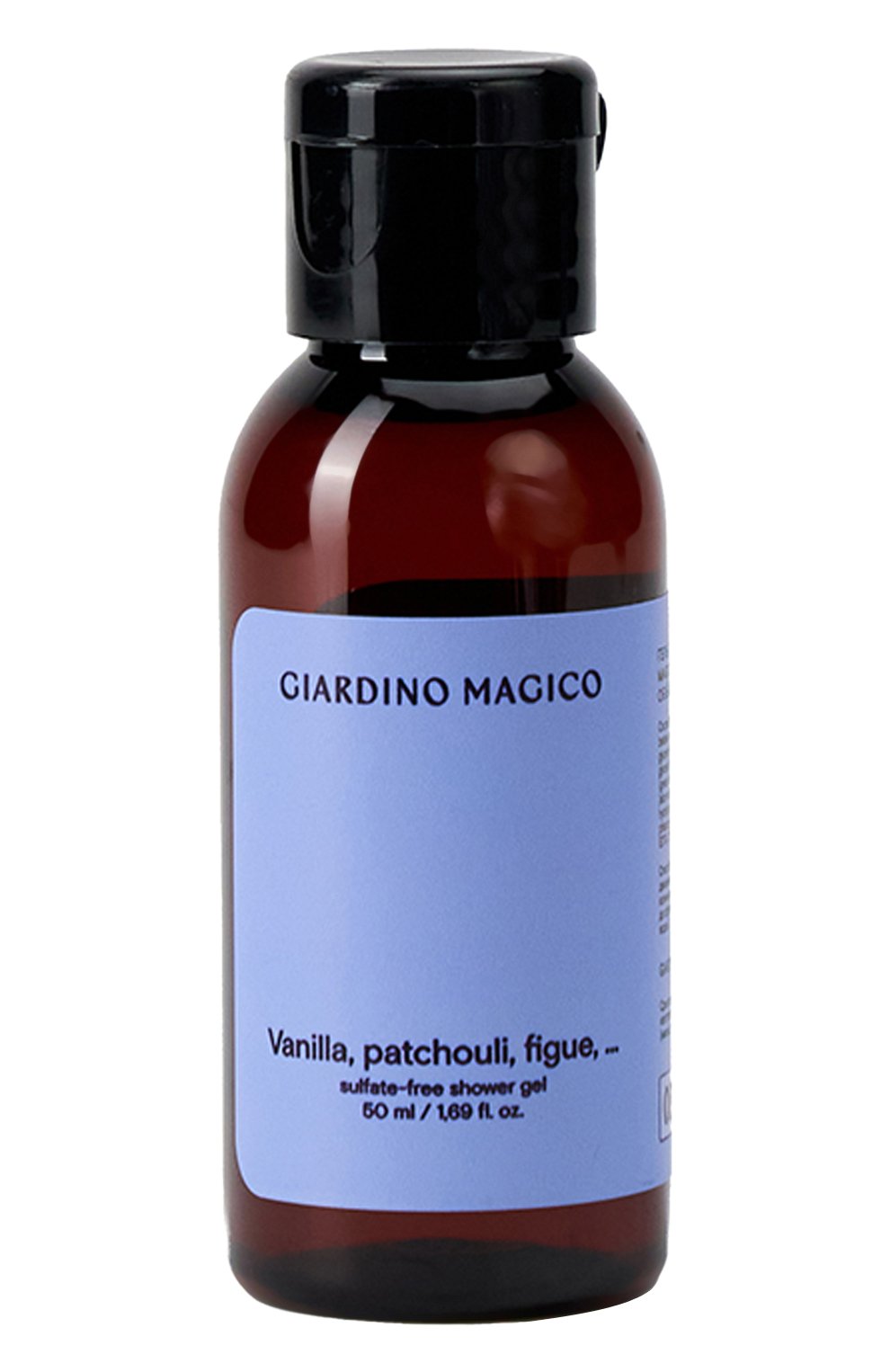 Бессульфатный гель для душа vanilla, patchouli, figue (50ml) GIARDINO MAGICO, арт. 4640200324054, фото 1