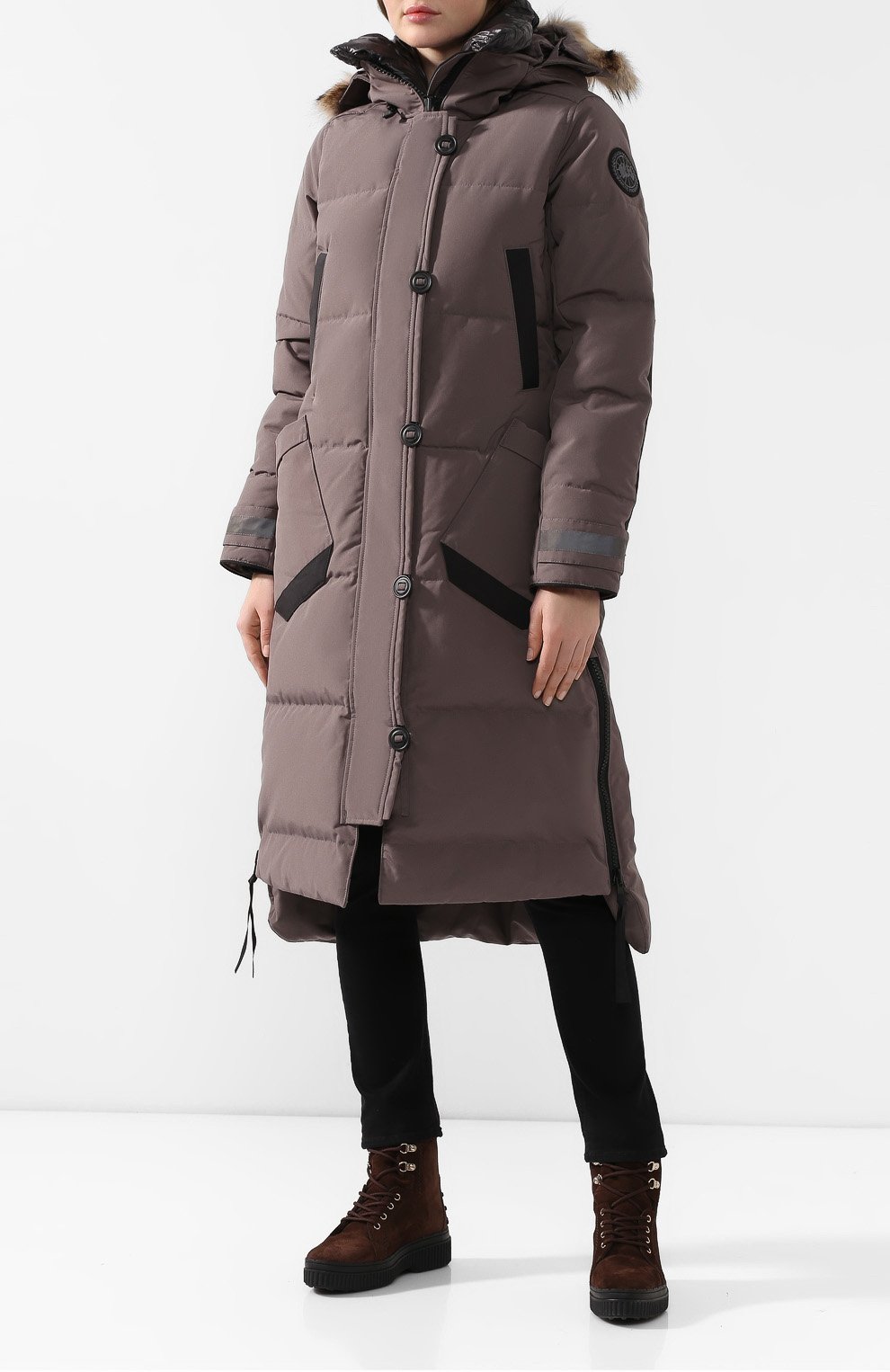 Замшевые ботинки TOD’S темно-коричневого цвета по цене 79100 руб., арт. XXW39A0AM51RE0, фото 2 Замшевые ботинки TOD’S, арт. XXW39A0AM51RE0, фото 2