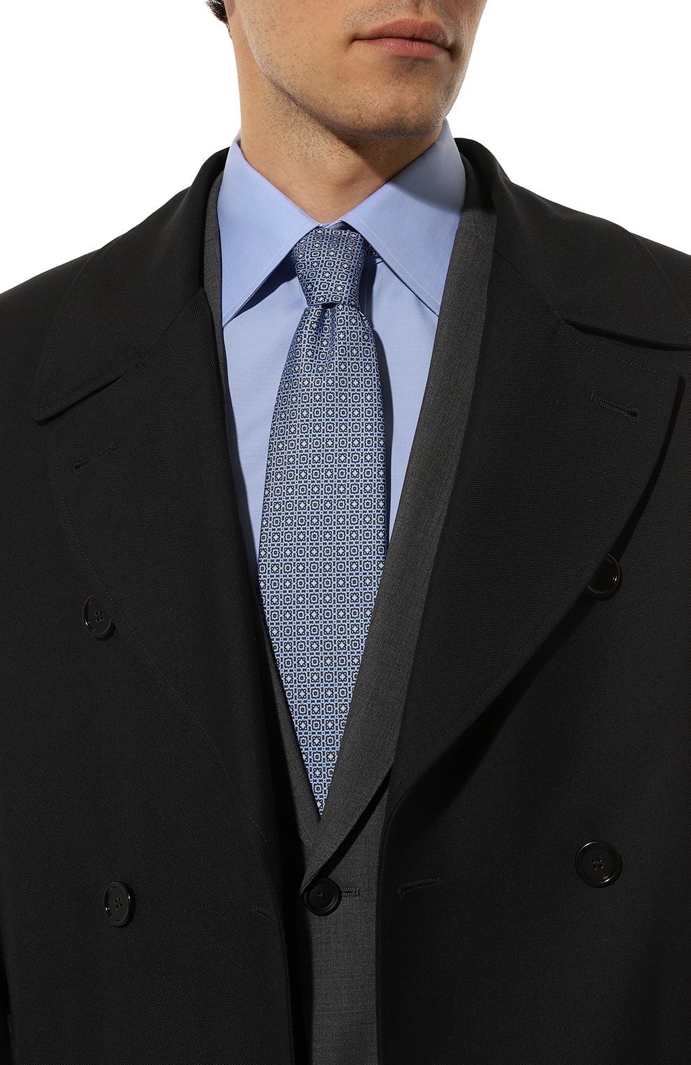 Комплект из галстука и платка STEFANO RICCI, арт. DH/51101, фото 2