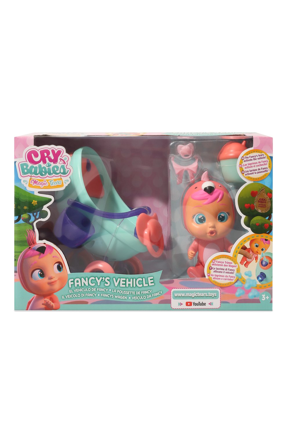 Кукла в комплекте с коляской CRYBABIES, арт. 97957, фото 1