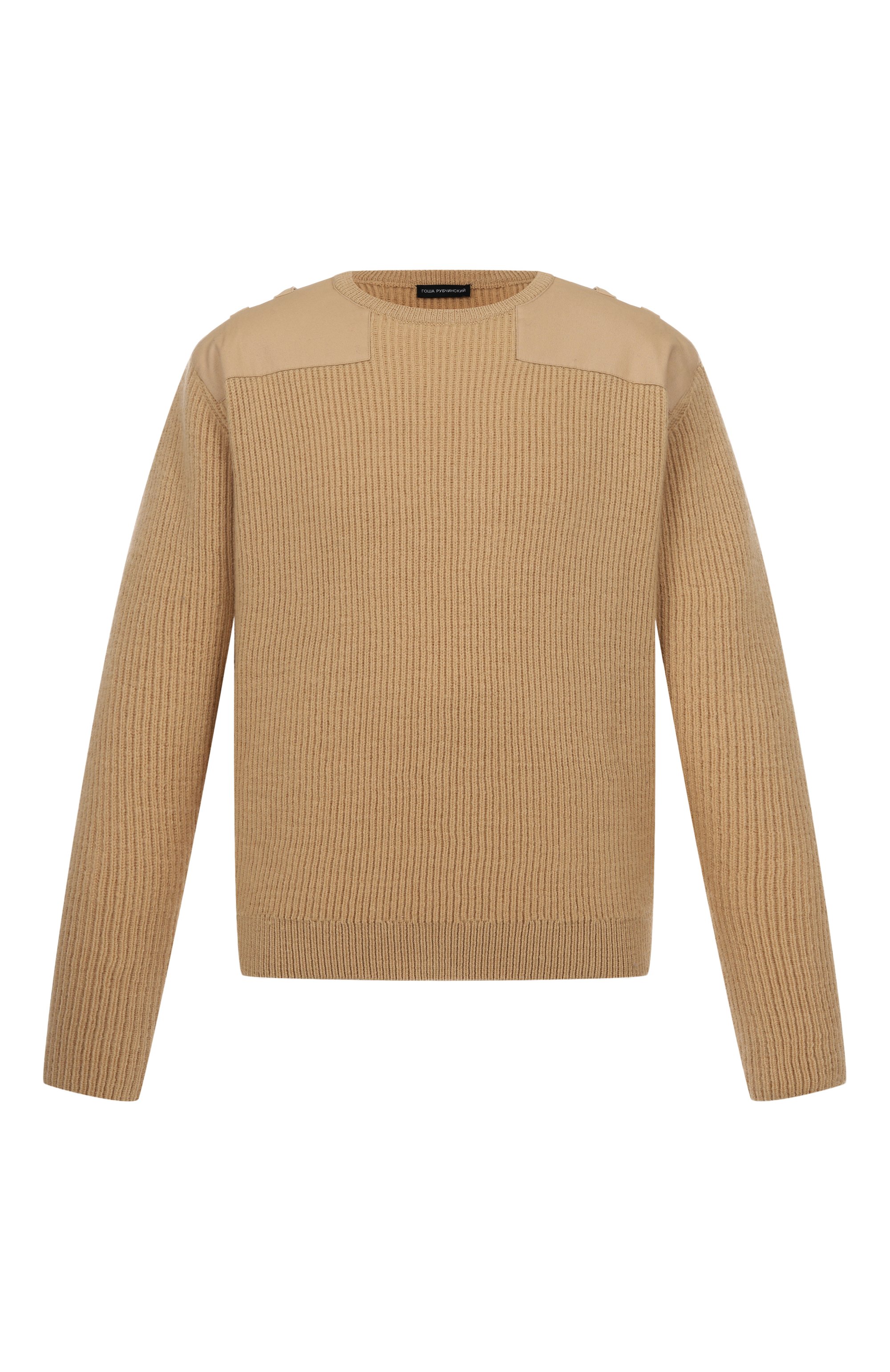 Шерстяной свитер ГОША РУБЧИНСКИЙ, арт. KNSW_0301_BEIGE, фото 1
