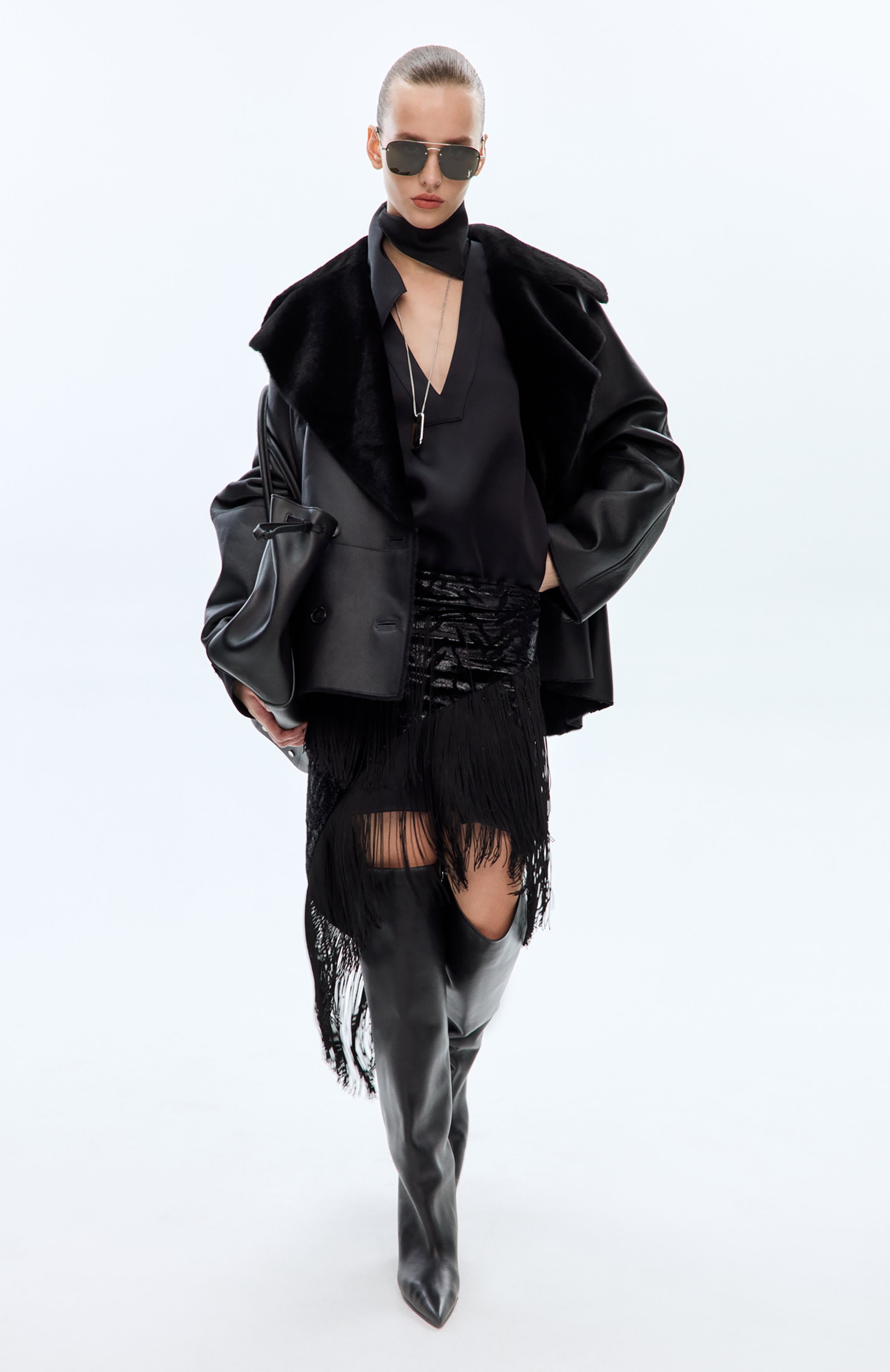 Солнцезащитные очки SAINT LAURENT, арт. SL 309 M 006, фото 5