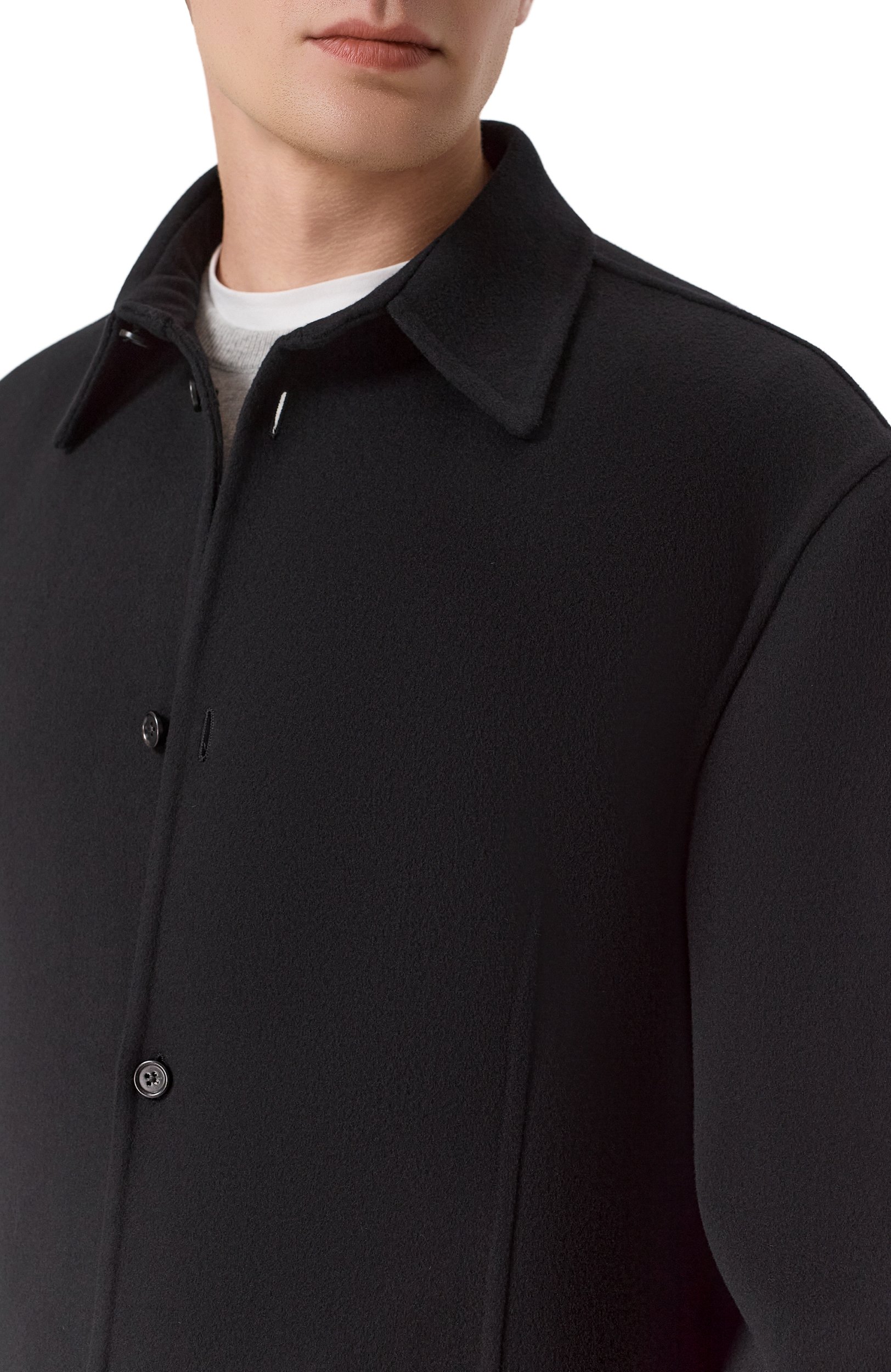 Шерстяная куртка-рубашка JIL SANDER, арт. J22SW0175/J40035, фото 5