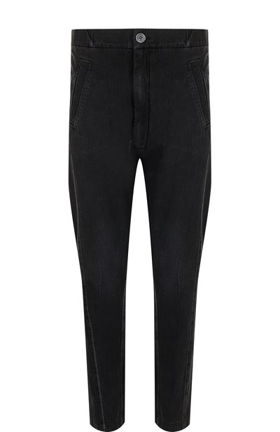 Брюки прямого кроя из смеси хлопка и льна с заниженной линией шага 10SEI0OTTO, арт. 3229TD, фото 1