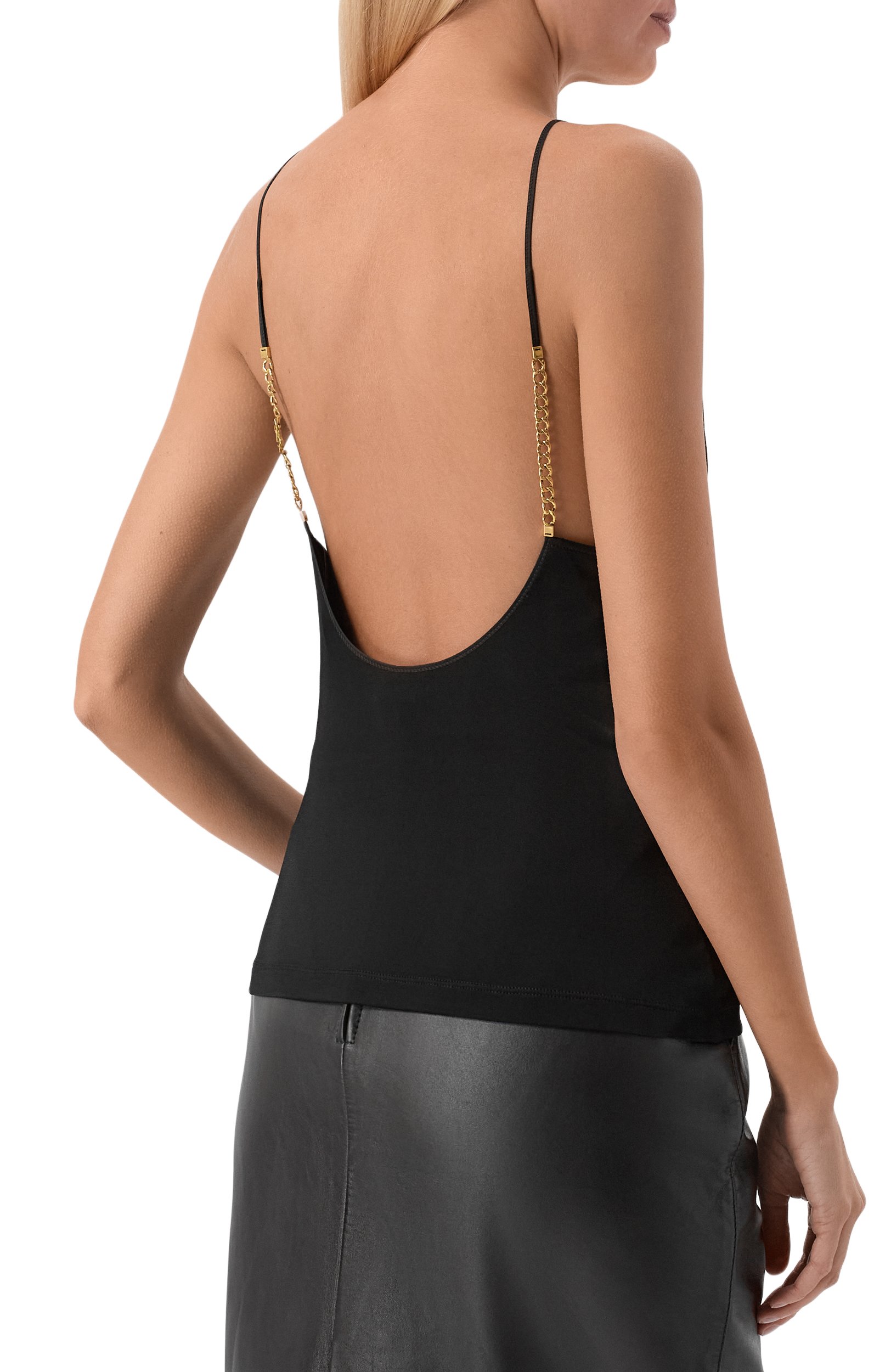 Топ из вискозы SAINT LAURENT, арт. 876793/Y38DS, фото 4