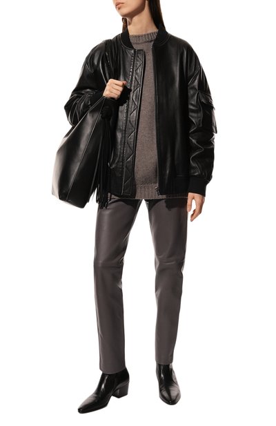 Кожаные брюки MAX AND MOI, арт. H22B0G, фото 2