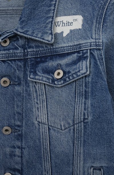 Джинсовая куртка OFF-WHITE, арт. 0BYE001S24DEN001/6-10, фото 3