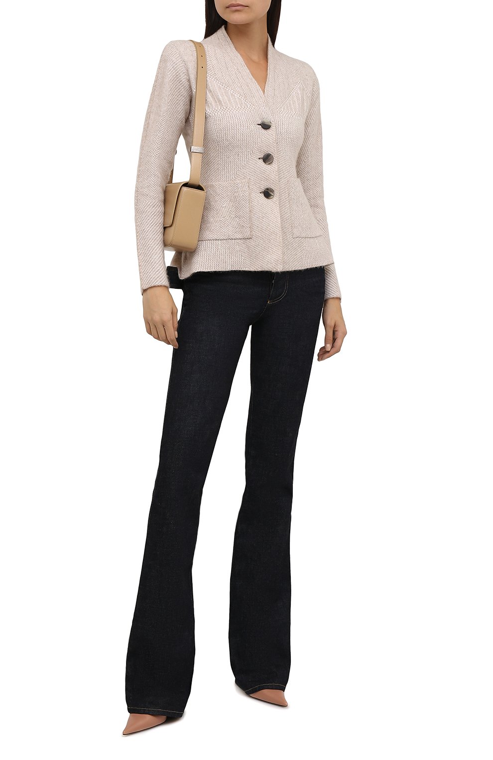 Жакет из кашемира и шелка GIORGIO ARMANI, арт. 6KAG03/AM52Z, фото 2