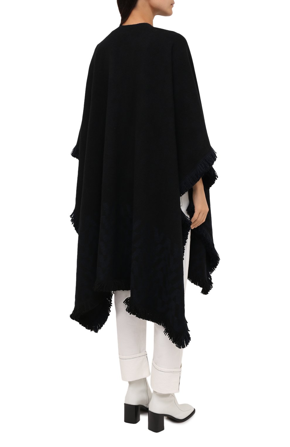 Кашемировое пончо VALENTINO, арт. WW2EA018/TJJ, фото 4
