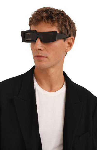 Солнцезащитные очки KUB0RAUM коричневого цвета по цене 41100 руб., арт. X11 BS DARK BR0WN, фото 3 Солнцезащитные очки KUB0RAUM, арт. X11 BS DARK BR0WN, фото 3