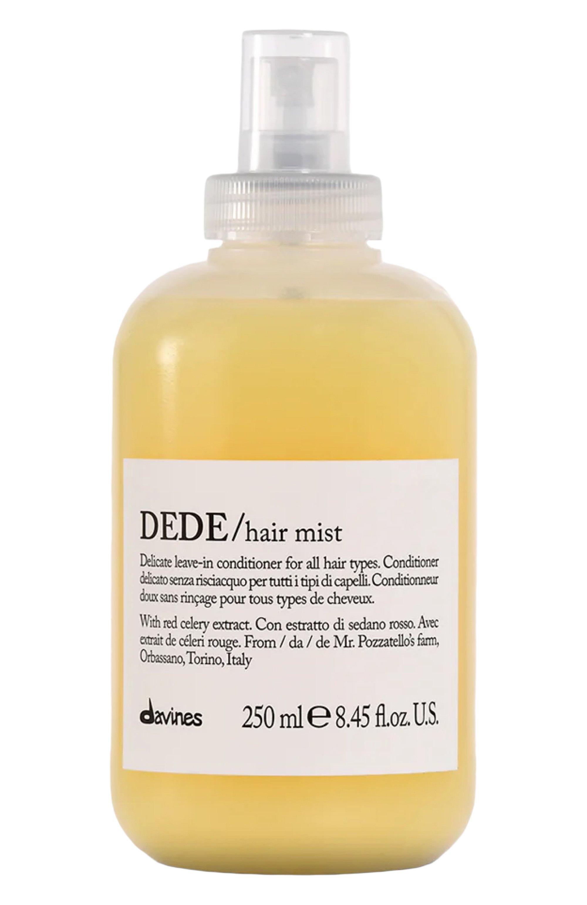 Деликатный несмываемый кондиционер-спрей dede (250ml) DAVINES, арт. 75022, фото 1