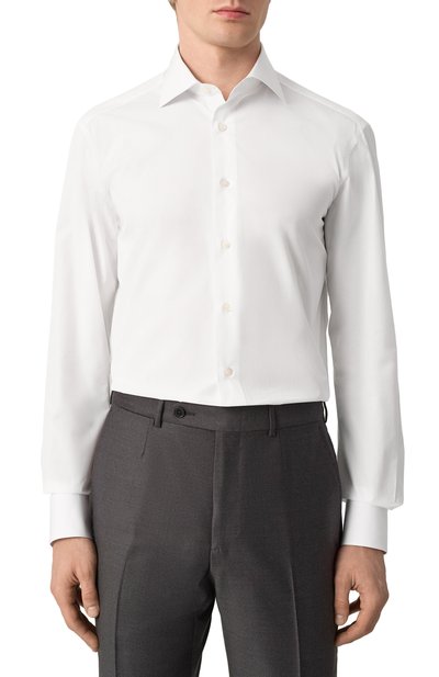 Хлопковая сорочка STEFANO RICCI, арт. MC007132/BN2900, фото 3