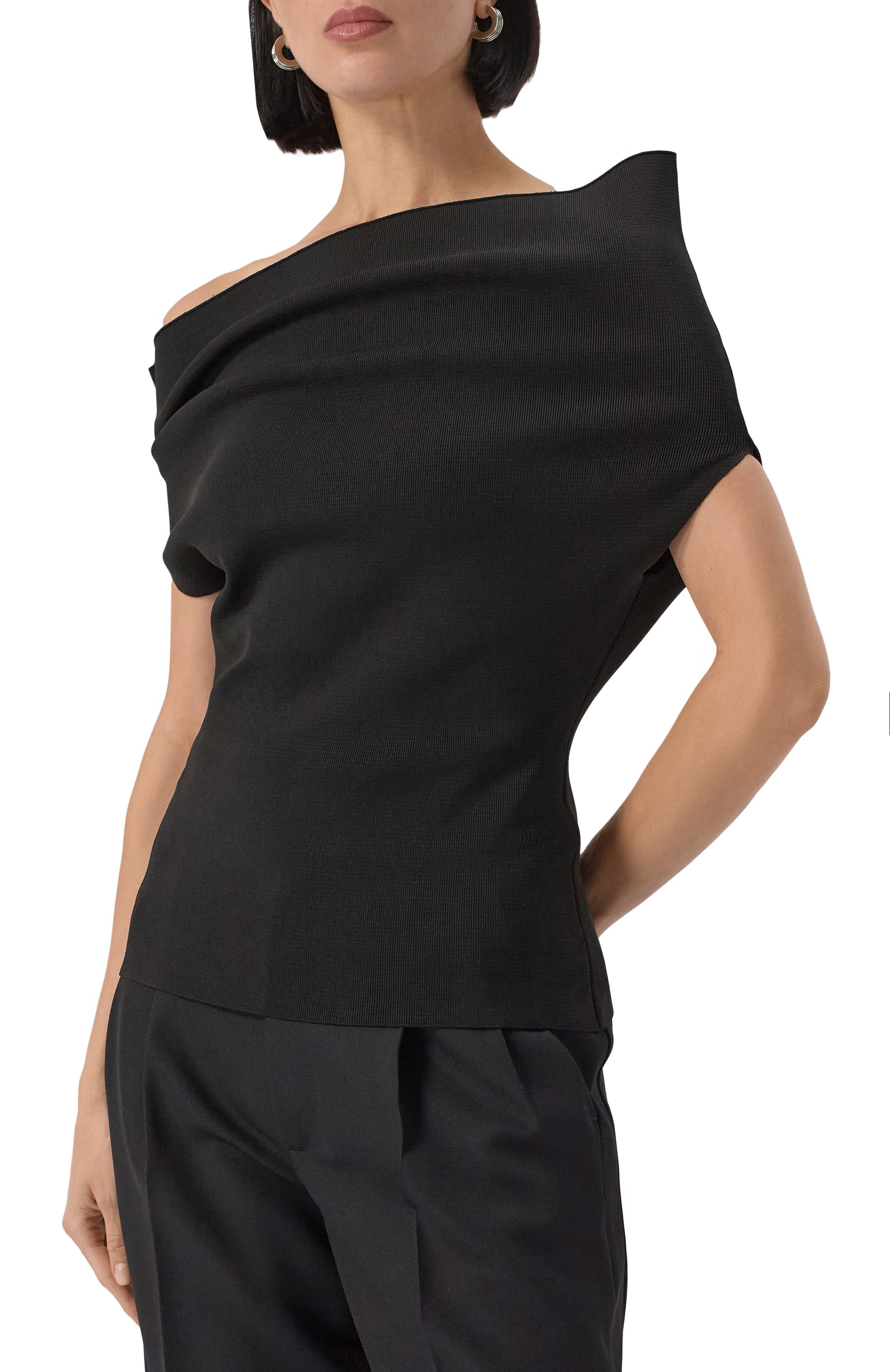 Топ ARMARIUM черного цвета по цене 92700 руб., арт. ARMFWKT04/V009, фото 3 Топ ARMARIUM, арт. ARMFWKT04/V009, фото 3