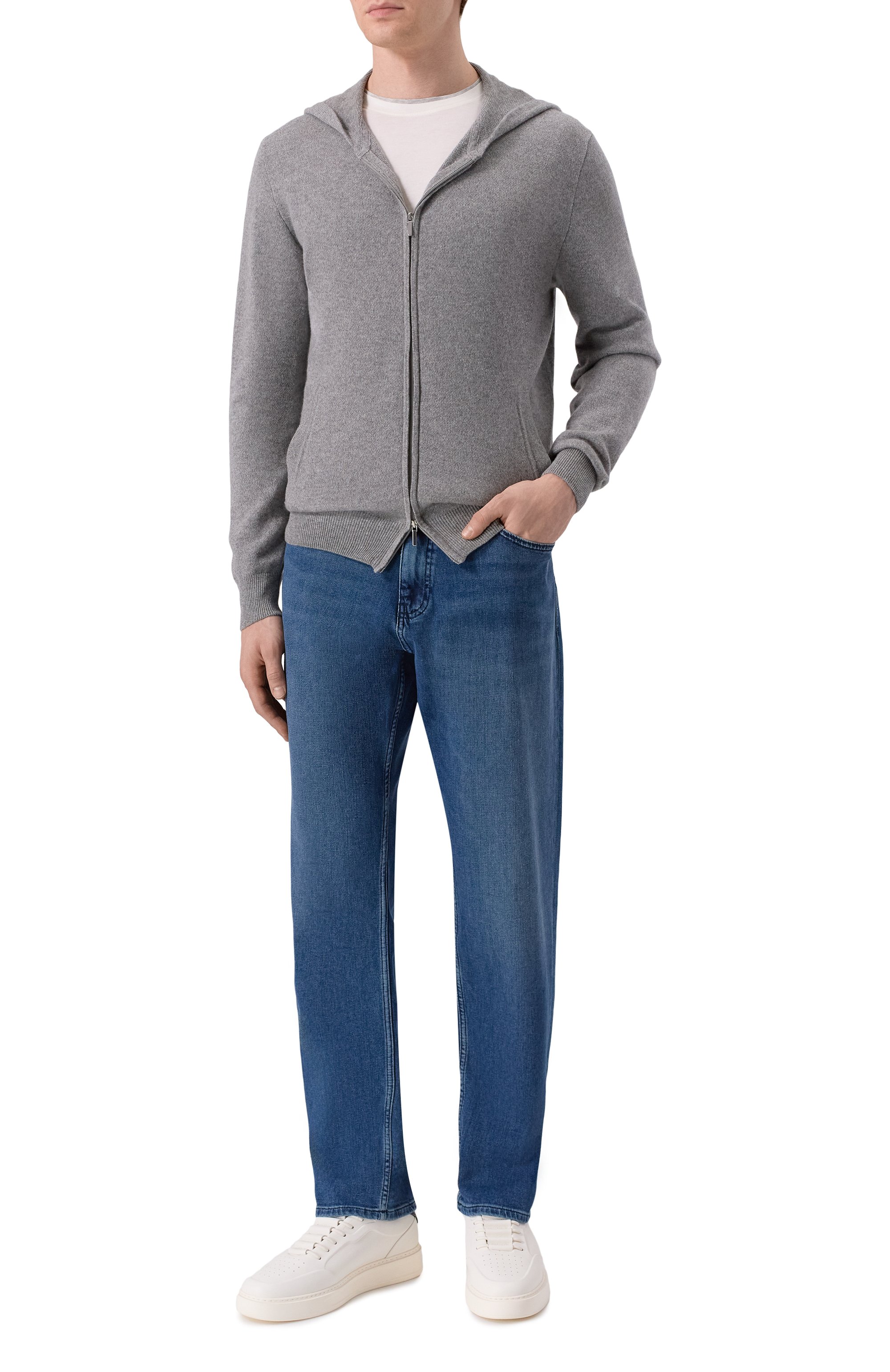 Кашемировый кардиган ANDREA CAMPAGNA, арт. TS01-2221, фото 2