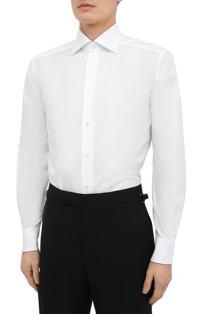 Хлопковая сорочка ZEGNA, арт. 901031/9RS0GS, фото 3