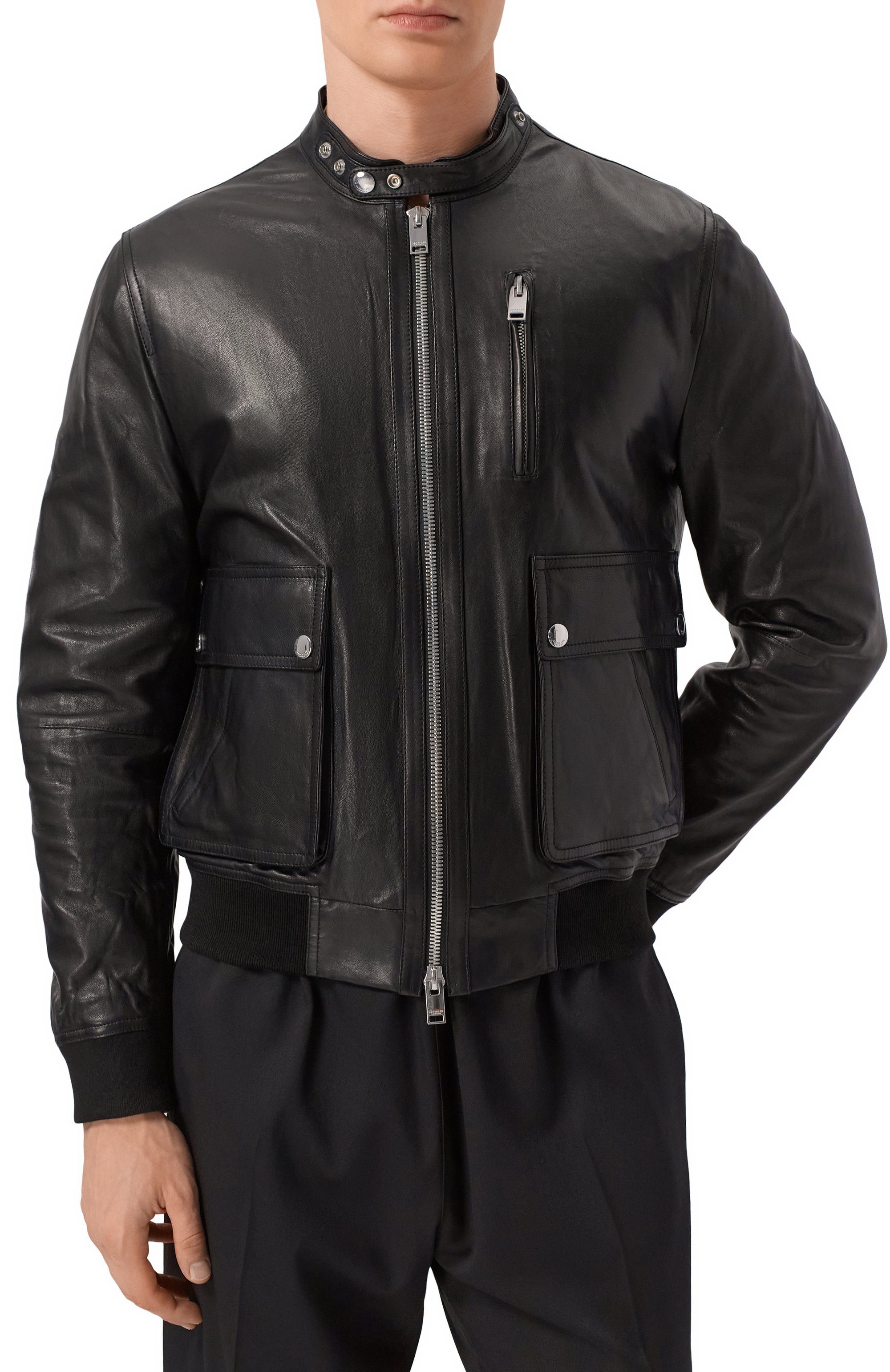 Кожаный бомбер JACOB LEE, арт. MLJ007SS25B, фото 3