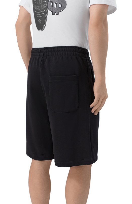 Хлопковые шорты Comme des Fuckdown CFABM01925 Чёрный  CFABM01925 Фото 4