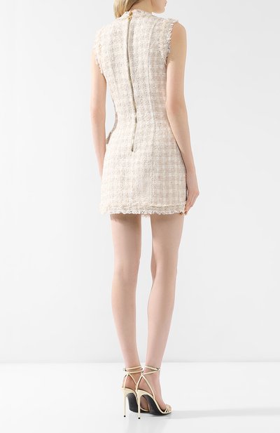 Буклированное платье BALMAIN, арт. RF16236/C109, фото 4