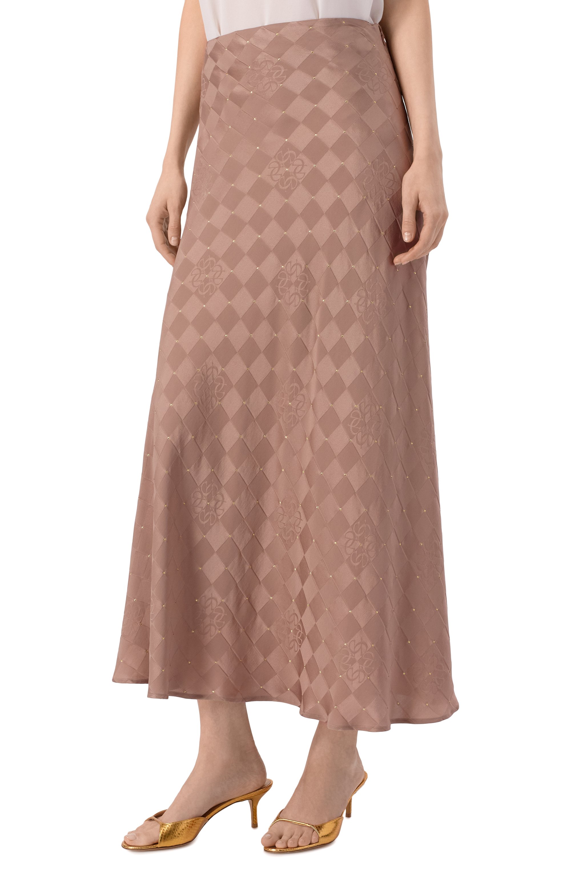 Шелковая юбка ELIE SAAB, арт. SK269NRC26/VI007, фото 3