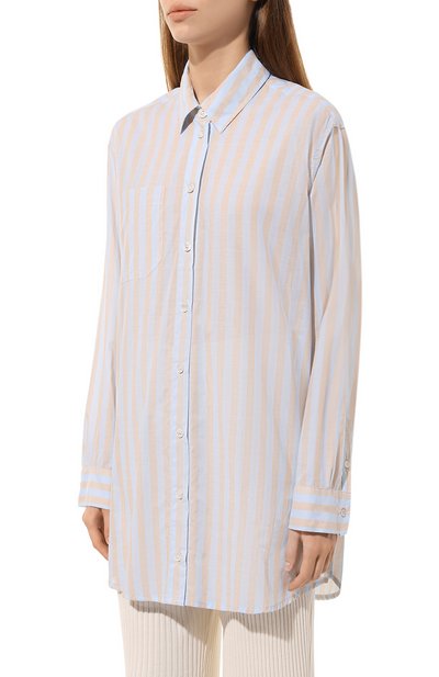 Хлопковая рубашка DEREK ROSE, арт. 1523-AMAL020, фото 3