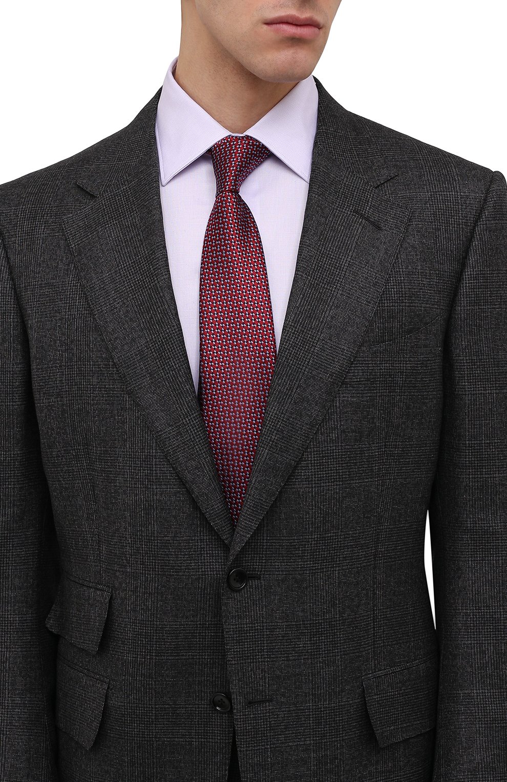 Шелковый галстук ZEGNA, арт. Z3E30T/1UM, фото 2