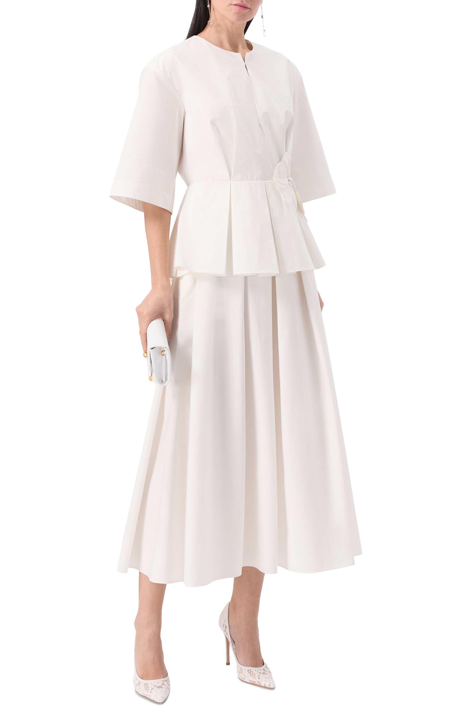 Текстильные туфли claudia 105 GIANVITO ROSSI, арт. G22315.15RIC.LRMBIBB, фото 2