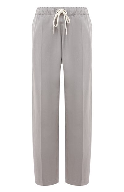 Брюки из хлопка и шелка MM6, арт. S52KA0406/S76430, фото 1