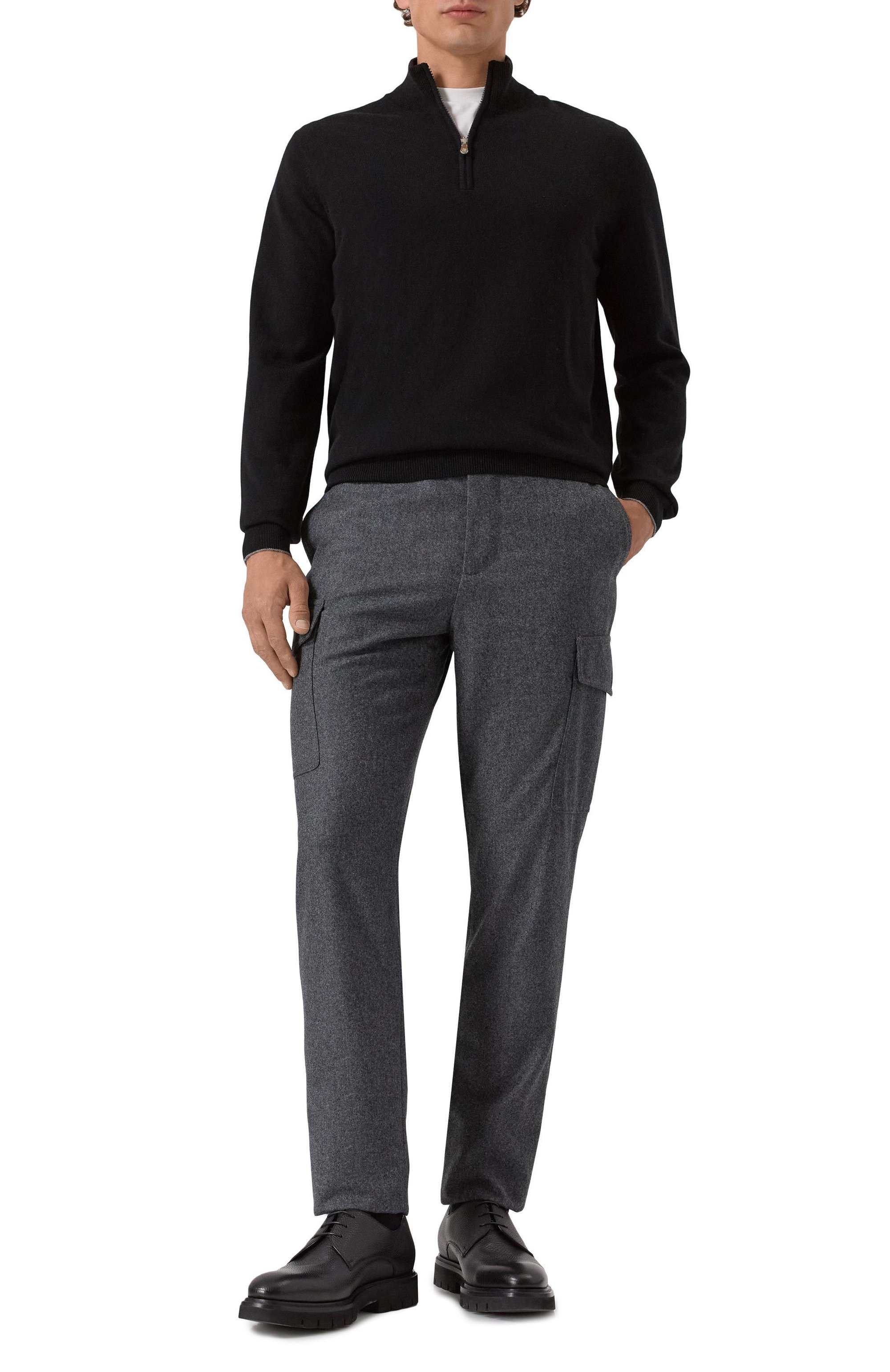 Кашемировый джемпер BRUNELLO CUCINELLI, арт. M2200124, фото 2