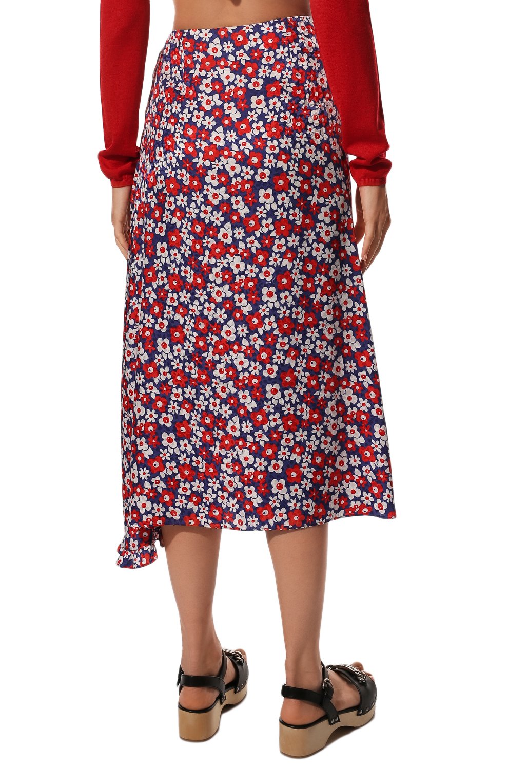 Шелковая юбка MIU MIU, арт. MG1727-10LC-F0124, фото 4