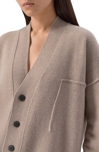 Кардиган из кашемира и шерсти ISABEL BENENATO, арт. UK23F25, фото 5