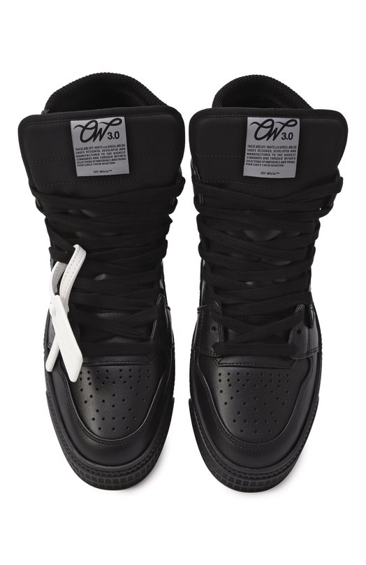 Кожаные кеды 3.0 Off Court Courtesy Off-White 0MIA065C99LEA007 Чёрный  0MIA065C99LEA007 Фото 6
