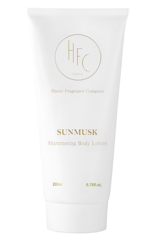 фото Парфюмированный лосьон для тела с эффектом сияния sunmusk (200ml) hfc