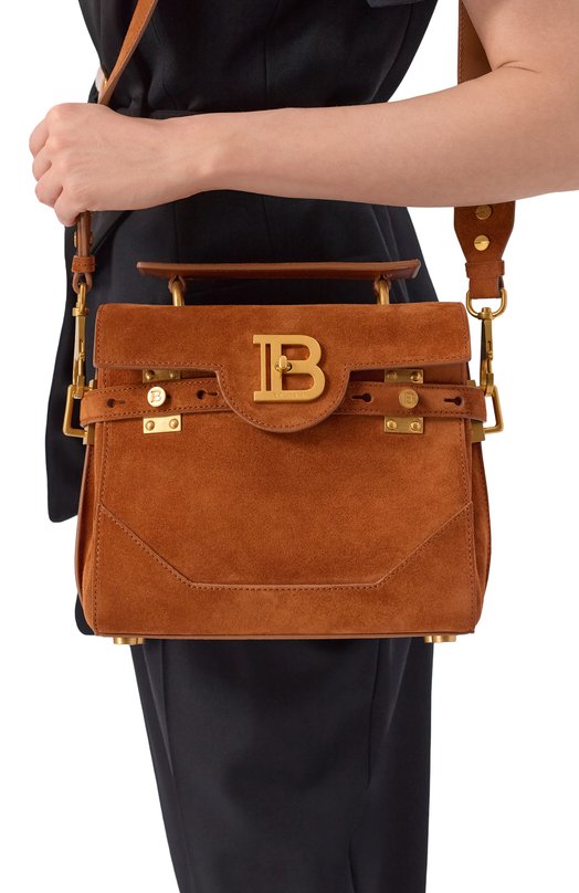 Сумка B-Buzz 23 Balmain GN1DB526/LSDL Коричневый  GN1DB526/LSDL Фото 2