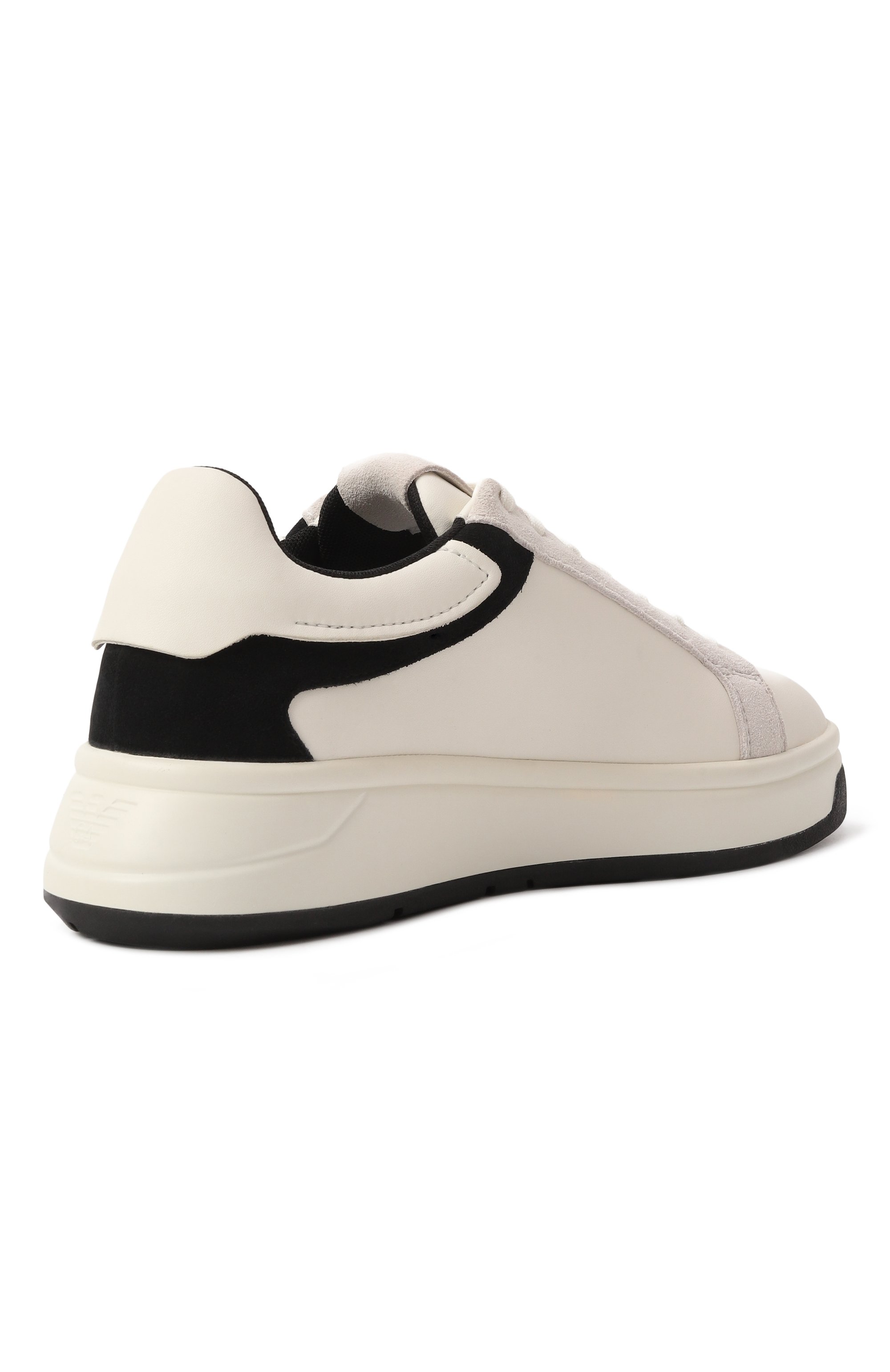 Кожаные кеды EMPORIO ARMANI, арт. X3X024/XR222, фото 5